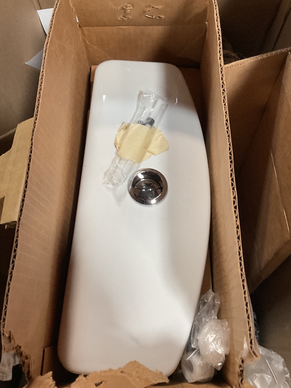 Photo 1 of *TANK ONLY*TOTO®WASHLET+® Aquia IV Two-Piece Elongated Dual Flush 1.28 and 0.9 GPF Toilet and WASHLET C5 Bidet Seat, Cotton White - MW4463084CEMGN#01