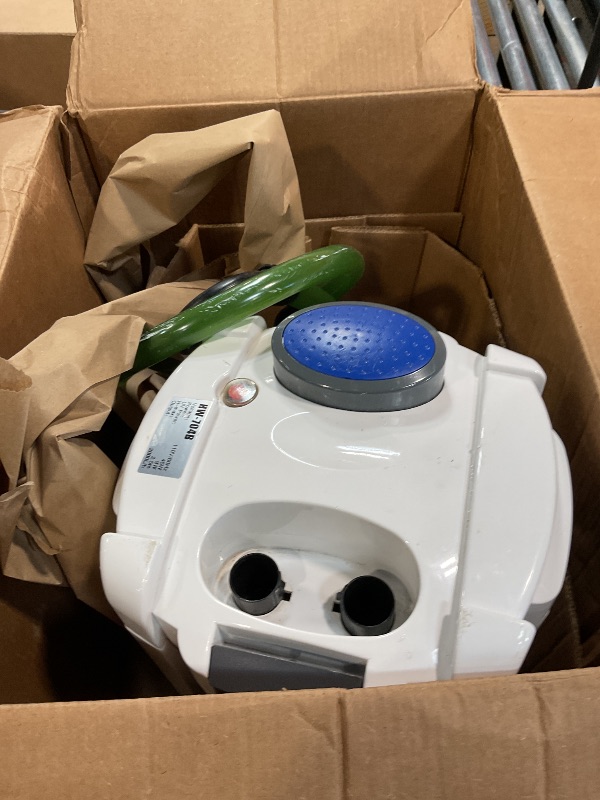 Photo 1 of **FOR PARTS ONLY/ NON-FUNCTIONAL** Flexzion Aquarium Canister Filter with 370GPH Flow Rate, UV-C Lamp, Spray Bar, & 3-Stage Media Filtration for up to 100 Gallon Fish Tanks - Ultra-Quiet External Canister Filters for Aquarium