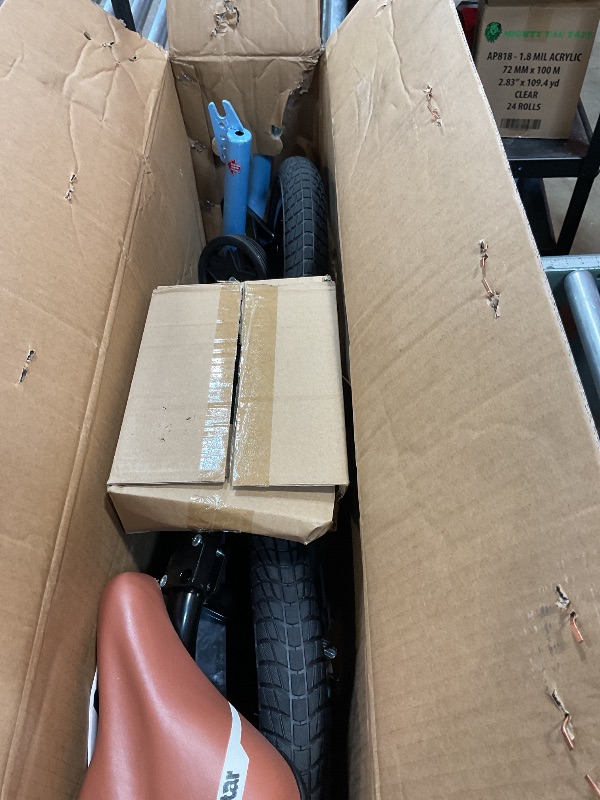 Photo 1 of **MISSING ASSEMBLY PIECES** JOYSTAR 14 Inch Kids Bike for 3 4 5 Years Boys Girls Gifts Children Bicycle with Training Wheels Coater Brake BMX Style Blue