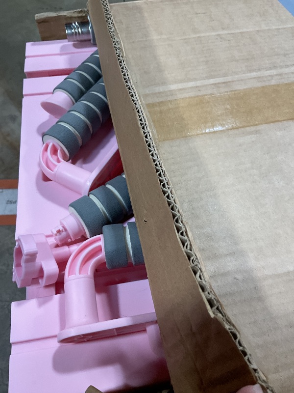 Photo 1 of ***POSSIBLY FOR PARTS/ MISSING PIECES*** JANUA Pilates Board - Pilates Reformer Set, Multi-Purpose Foldable Pilates Reformer Board for Home, 5 in 1 Pilates Sliding Board (Pink Set)