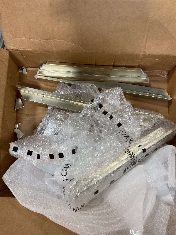 Photo 1 of **USED/FOR PARTS ONLY**Pixy Canvas Floater Frame 14x18 for 3/4 (0.75) inch Deep Canvas Paintings/Canvas Prints/Wood Canvas Panels/Wall Art/Wall Decor/Home Decor/Artwork (Champagne, 14 x 18 inch, Portrait)