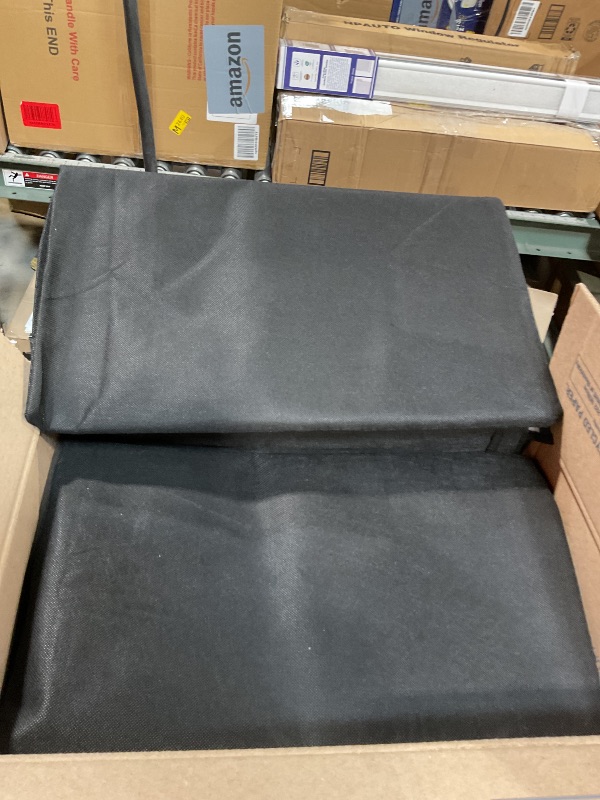 Photo 1 of ****FOR PARTS/ MISSING ASSEMBLY PIECES**** LOKEME Wardrobe Closet?Black Portable Closet with Zippers?65.4Inches 19mm Diameter?Portable Closets for Hanging Clothes?with 4 booms and Storage cabinets?Spacious Large -Capacity Storage Space