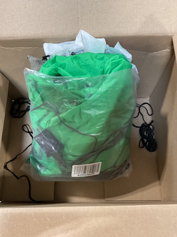 Photo 1 of 12 Ft Halloween Inflatable Alien Outdoor Decoration, Blow Up Alien Built-in LED Lights Yard Decor for Holiday Patio Garden Lawn