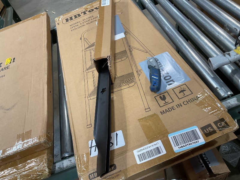 Photo 1 of (2 Pack) Replacement High Lift Lawn Mower Blades for Craftsman Husqvarna Poulan 127843 138498 138971 532127843 532138498 532138971, Fits Craftsman LT1000 DYT4000, Husqvarna YTH18542 42” Deck Mower