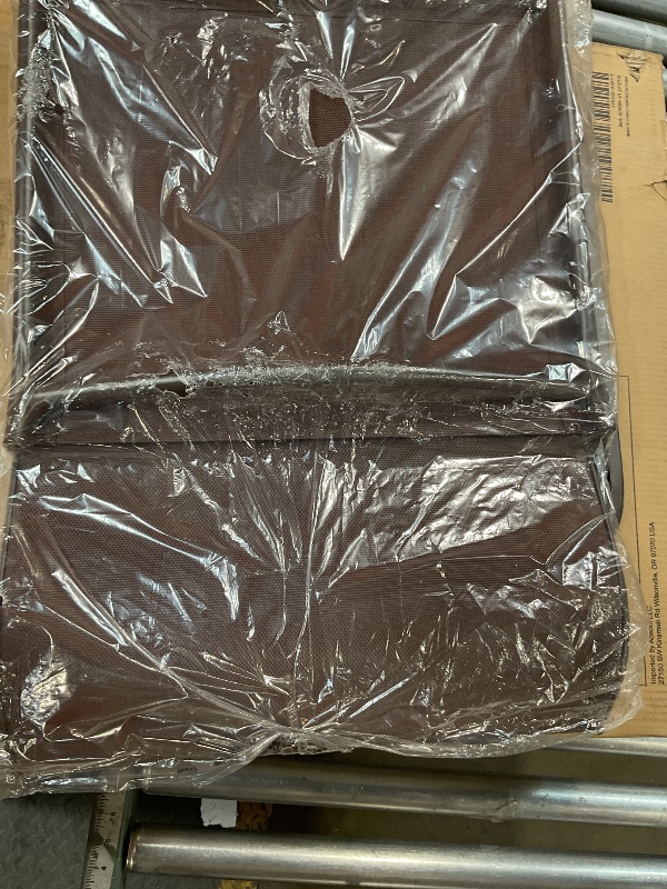 Photo 1 of ***POSSIBLY FOR PARTS/ UNTESTED**** Outsunny Outdoor Glider Chair, Gliders for Outside Patio with Smooth Rocking Mechanism and Lightweight Construction for Backyard, Brown