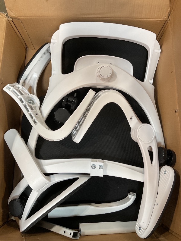 Photo 1 of ***MISSING ASSEMBLY PIECE(S)**** Marsail Ergonomic Office Chair: Office Computer Desk Chair with High Back Mesh and Adjustable Lumbar Support Rolling Work Swivel Task Chairs with Wheel 3D Armrests and Headrest