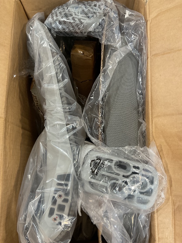 Photo 1 of ****UNTESTED/ UNKNOWN MISSING ASSEMBLY PIECES**** SMUG Office Computer Desk Chair, Ergonomic Mid-Back Mesh Rolling Work Swivel Task Chairs with Wheels, Comfortable Lumbar Support, Comfy Flip-up Arms for Home, Bedroom, Gaming, Study, Student, Grey