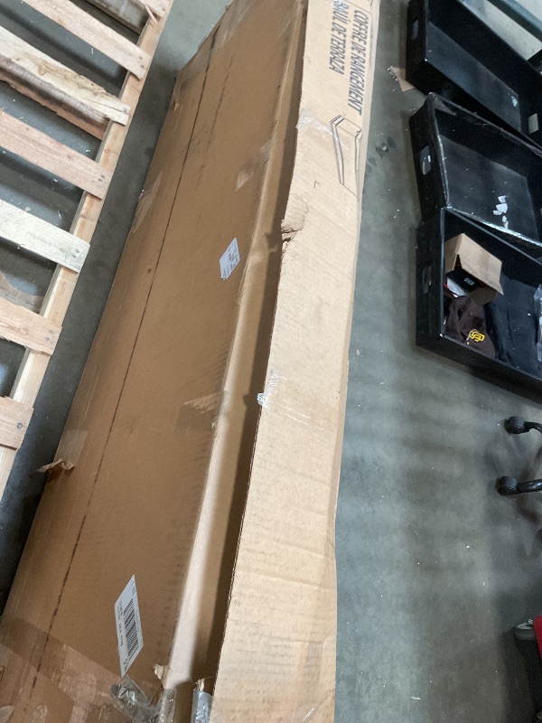 Photo 1 of **FOR PARTS MISSING HARDWARE AND SIDES** LIFETIME 60298 Heavy Duty Outdoor Storage Deck Box, 130 Gallon, Gray