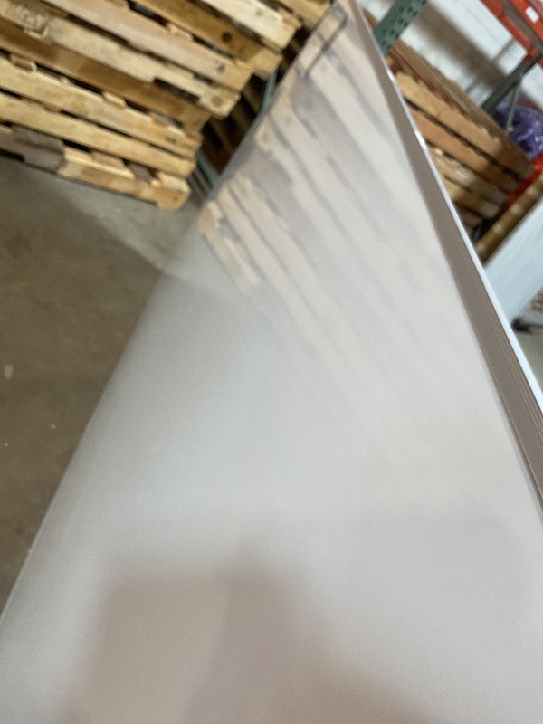 Photo 1 of **MISSING HARDWARE** VIZ-PRO Dry Erase Board/Magnetic Whiteboard, 96 x 48 Inches, Large Wall Mounted Board for School Office and Home 8' x 4'