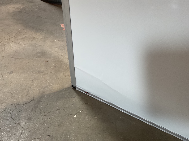 Photo 1 of **MISSING HARDWARE **VIZ-PRO Dry Erase Board/Magnetic Whiteboard, 96 x 48 Inches, Large Wall Mounted Board for School Office and Home 8' x 4'