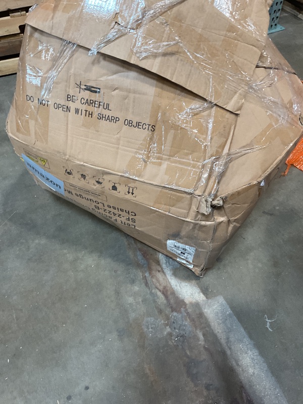 Photo 1 of **SELLING FOR PARTS AS PARTIAL SET **Cloud Couch with L-Shape Chaise 106" Modern Sectional Modular Sofa with Deep Seat Corduroy Upholstered Boneless Couches for Living Room No Assembly Required Black