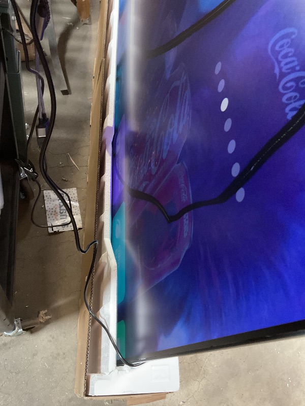 Photo 1 of **MAJOR DAMAGE TO SCREEN**Hisense 100-Inch Class QD7 Series QLED 4K UHD Google Smart TV (100QD7N, 2024 Model) - QLED, Native 144Hz, Motion Rate 240, Direct Full Array, Game Mode Pro, Alexa Compatibility