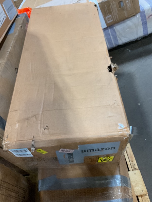 Photo 1 of **FOR PARTS ONLY** DWVO Kitchen Pantry Storage Cabinet, 64" H Kitchen Hutch Cabinet with Power Outlet, Sliding Racks with Door, Drawers with Doors and 3-Tier External Shelves for Living Room, Dining Area (Black)