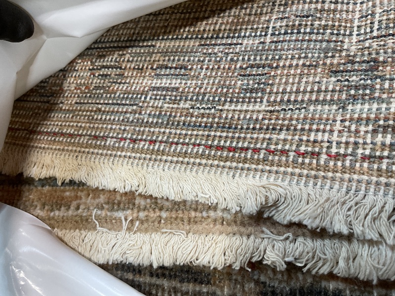 Photo 1 of **DIRT DAMAGE **Loloi Amber Lewis Molly Collection MOL-03 Ocean/Sunset 8'-6" x 12' Low Pile Area Rug