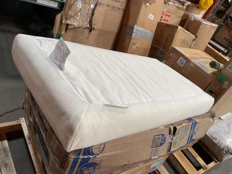 Photo 1 of **DIRTY FROM TRANSPORT **Naturepedic Organic Crib Mattress - 2-Stage 252 Coil Infant & Toddler Mattress with Protector Pad - Waterproof, Breathable & Non-Toxic Mattress for Baby and Toddler Bed