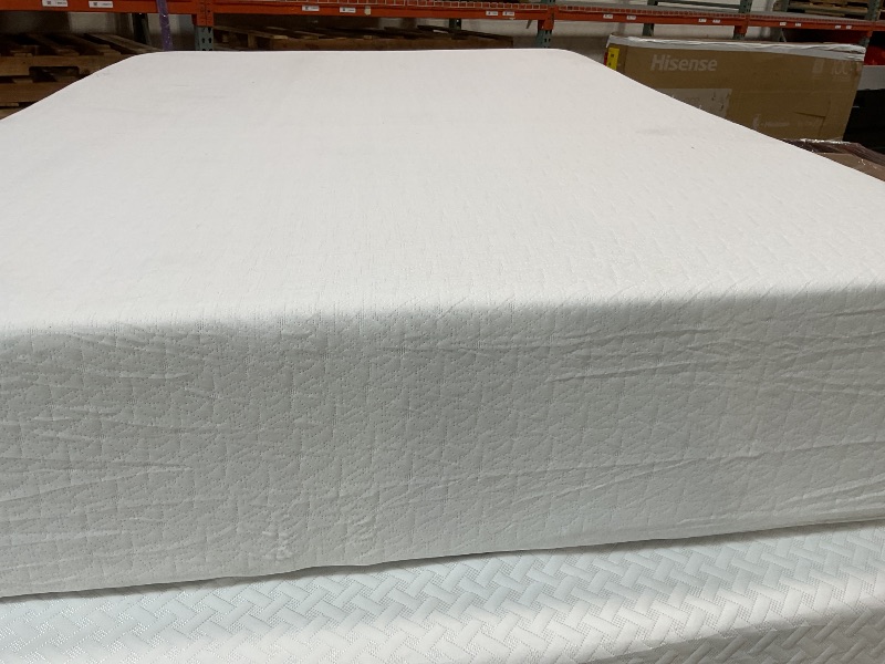 Photo 1 of **DIRTY FROM TRANSPORT Best Price Mattress 12 Inch Full Mattress Bed-I, Green Tea Memory Foam, White