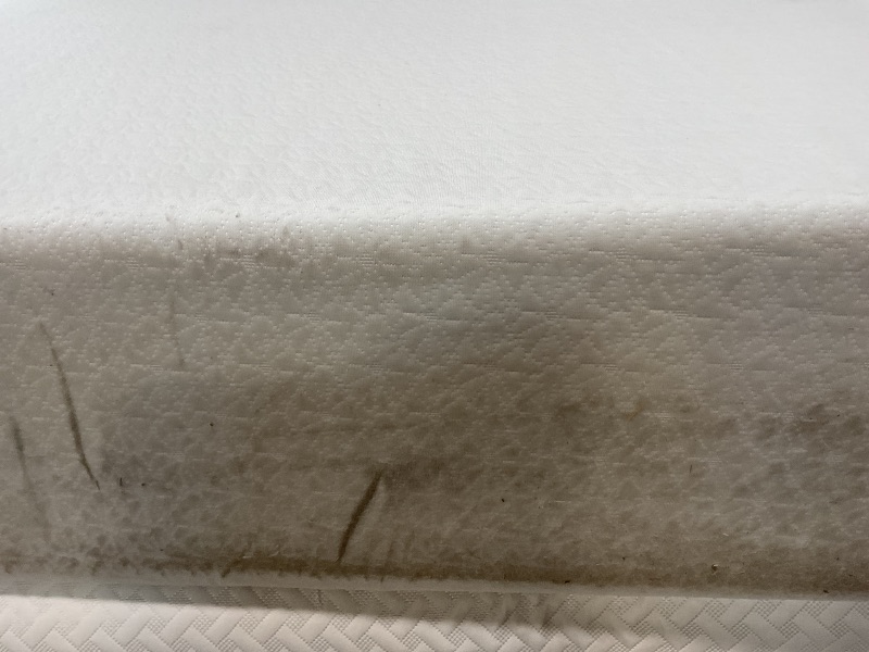 Photo 1 of **DIRTY FROM TRANSPORT Best Price Mattress 12 Inch Full Mattress Bed-I, Green Tea Memory Foam, White