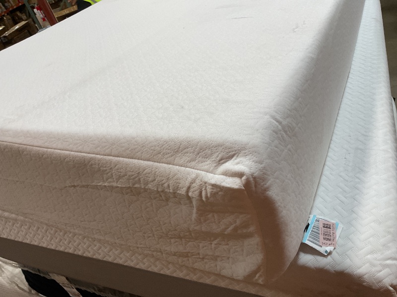 Photo 1 of **DIRTY FROM TRANSPORT Best Price Mattress 12 Inch Full Mattress Bed-I, Green Tea Memory Foam, White