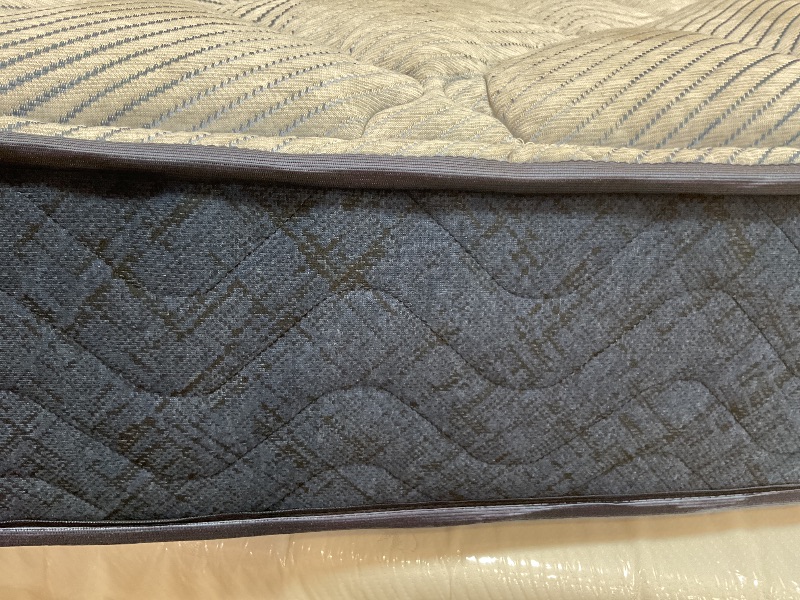 Photo 1 of **DIRTY FROM TRANSPORT **Serta Five Star Mattress Tranquility 10-Inch Medium – Twin– Zoned Lumbar Support, Pressure Relief, Cooling Foam – Bed-100 Night Trial, 10-Year Limited Warranty