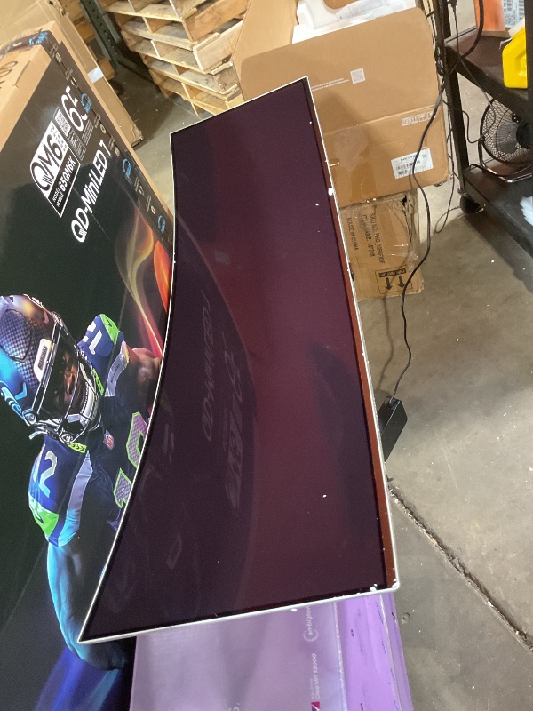 Photo 1 of **DIRT AND SCRATCHES**Samsung 49" Odyssey OLED (G93SC) Series Curved Gaming Monitor w QD-OLED, 240Hz, 0.03ms, DQHD, G-Sync Compatible, AMD FreeSync Premium Pro,Height Adjustable Stand,3 Yr Warranty,LS49CG932SNXZA