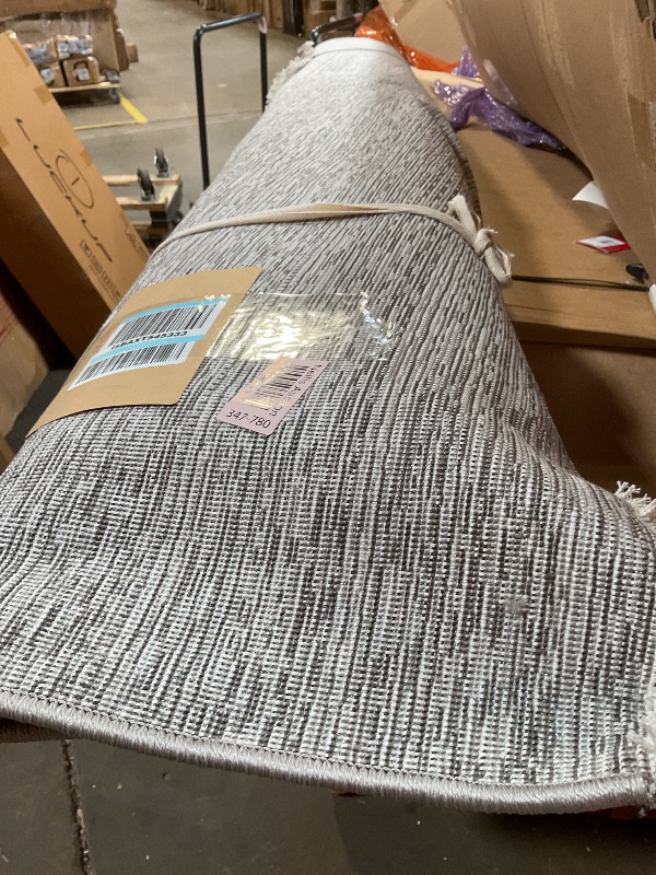 Photo 1 of **DIRTY FROM TRANSPORT **Loloi II Vance Collection VAN-02 Taupe/Multi 5'-3" x 7'-9" Area Rug