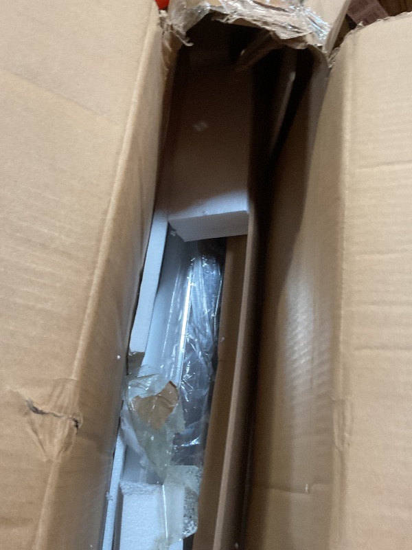 Photo 1 of **SELLING FOR PARTS. ALL PARTS BUT SHOWER DOOR**MoSweet Milano Double Sliding Shower Door, 48 in.W x 74 in.H Framed Shower Door 5/16"(8mm) Clear Tempered Glass, 18 inch Pull Handle, Stainless Steel Hardware, Polished Chrome Finished