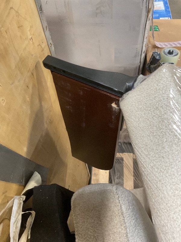 Photo 1 of **SELLING FOR PARTS. MISSING HARDWARE **Marsail 3-in-1 Convertible Sofa Bed, 54" Sleeper Sofa with Solid Wood Side Table & Frame, Pull-Out Couch with USB Ports & Side Pockets, Loveseat Sofa with Adjustable Backrest, White