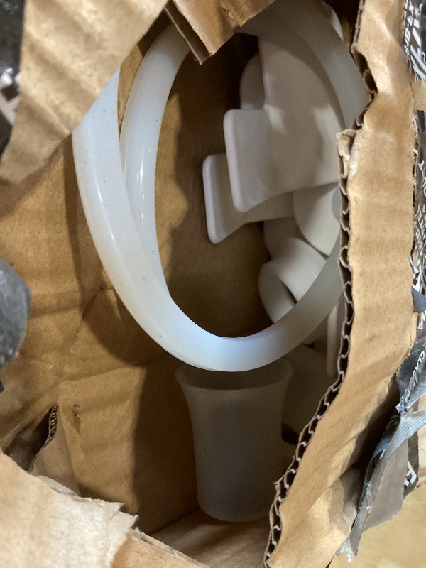 Photo 1 of **FOR PARTS ONLY NON-FUNCTIONAL** VEVOR Commercial Ice Cream Machine, 34-44 L/H Yield, 3400W 3-Flavor Freestanding Soft Serve Ice Cream Maker, 2 x 9L Stainless Steel Hopper, LED Panel Allows Single Cylinder Use Overnight Refrigeration