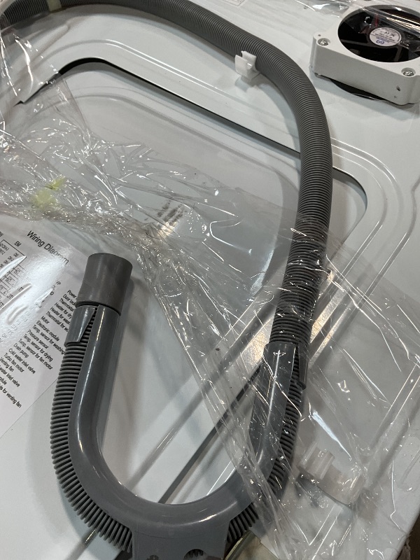 Photo 1 of **FOR PARTS** Equator All-in-One Washer Dryer VENTED-DRY 30% FASTER than Condense 15lb 110V in White