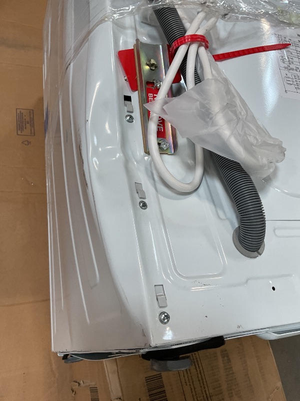 Photo 1 of **FOR PARTS** Equator All-in-One Washer Dryer VENTED-DRY 30% FASTER than Condense 15lb 110V in White