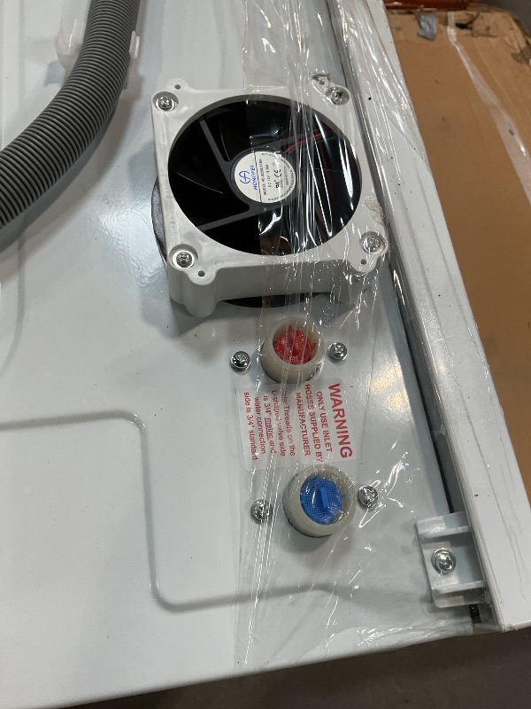 Photo 1 of **FOR PARTS** Equator All-in-One Washer Dryer VENTED-DRY 30% FASTER than Condense 15lb 110V in White