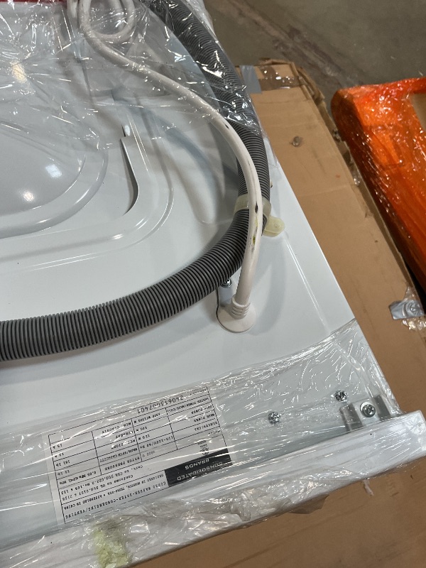 Photo 1 of **FOR PARTS** Equator All-in-One Washer Dryer VENTED-DRY 30% FASTER than Condense 15lb 110V in White