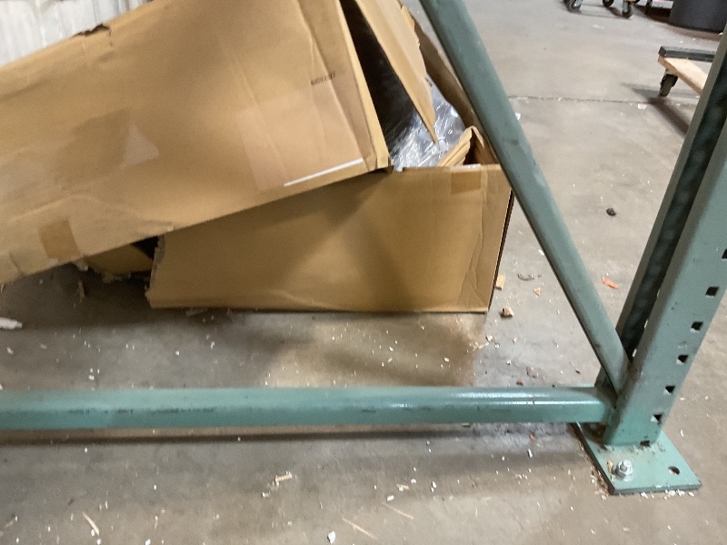 Photo 1 of **FOR PARTS** INNO 320 Rooftop Cargo Box - 9 CuFt (Matte Black)