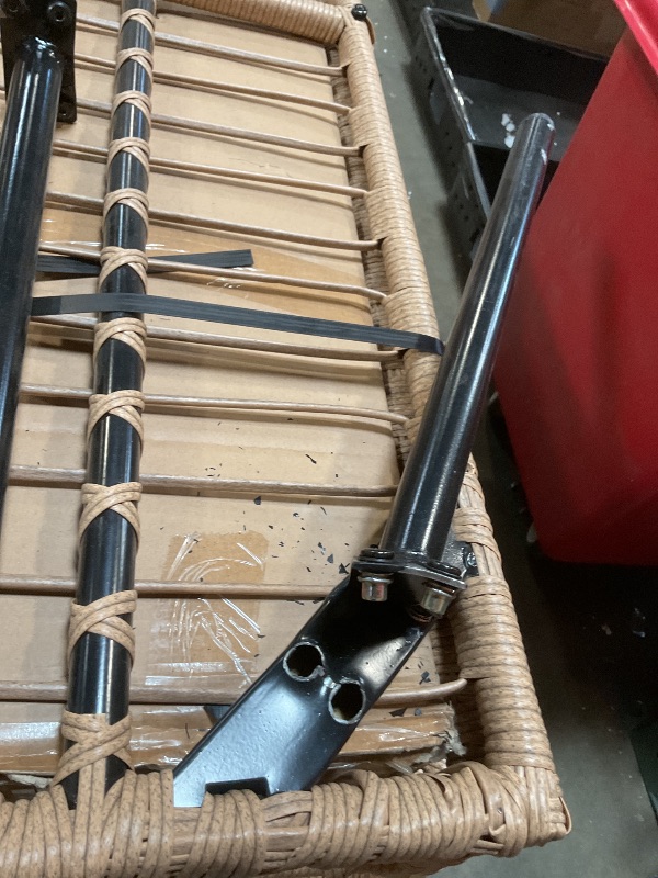 Photo 1 of **SELLING FOR PARTS AS PARTIAL SET **BEND DAMAGE TO ONE LEG**Outdoor patio set