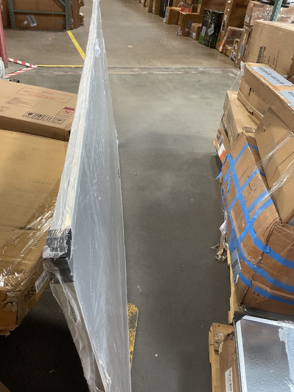 Photo 1 of **DENTS AND SCRATCHES ON FRAME**VIZ-PRO Large Magnetic Dry Erase White Board for Wall, 96 X 48 inches, Pack of 2, 8' x 4' Aluminum Framed Whiteboard with Marker Tray for School Office Home