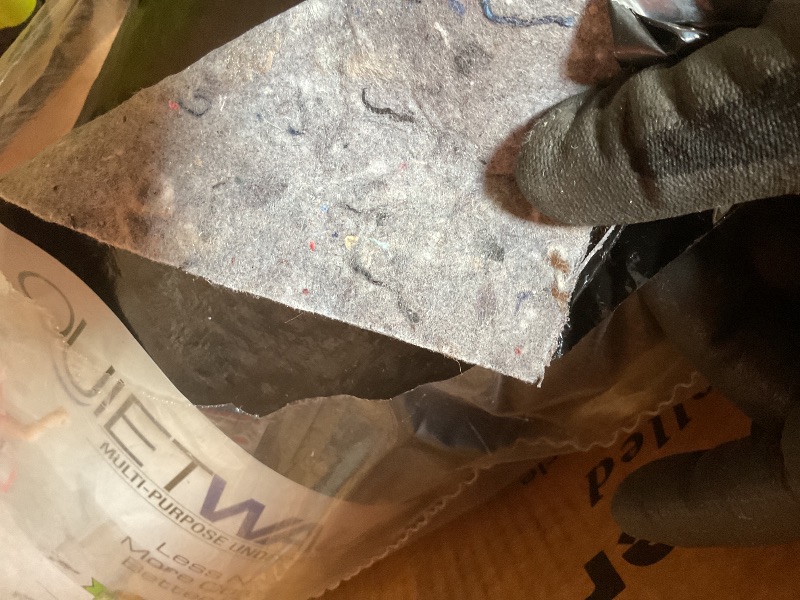 Photo 1 of 360 Sq Ft Acoustical Underlayment with Vapor Barrier for Luxury Vinyl Flooring