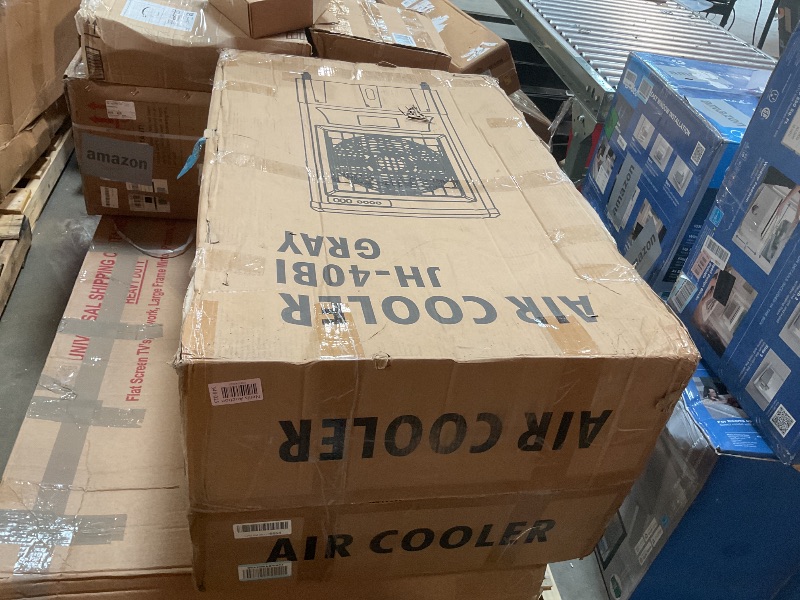 Photo 1 of Uthfy 41" Swamp Cooler, 4800 CFM Evaporative Air Cooler with 10.6 Gallon Water Tank, Portable Outdoor Air Conditioner with 3 Ice Pack, 110° Oscillation, 3 Speed for Garage, Yard, Commercial Use
