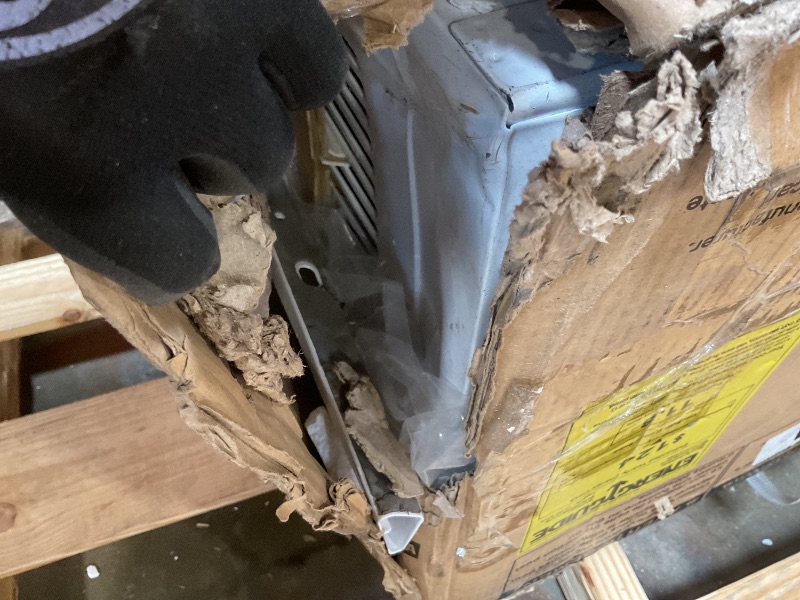 Photo 1 of **DENT DAMAGE **Whirlpool 5,000 BTU 115V Window Air Conditioner & Dehumidifier with Mechanical Controls, Window AC Unit for Apartment, Dorm Room, & Small Rooms up to 150 Square Feet in White