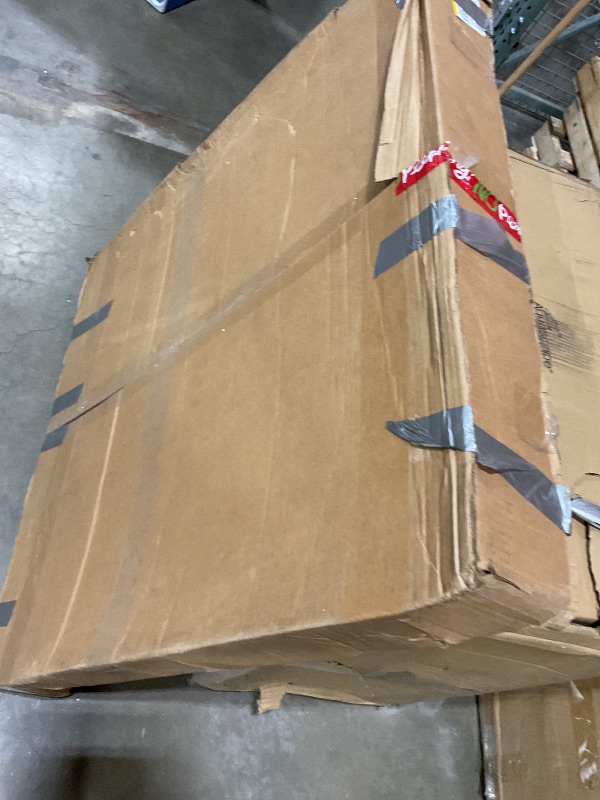 Photo 1 of **SELLING FOR PARTS AS PARTIAL SET. FRAME PARTS ONLY**VIVOHOME Polycarbonate Window Door Awning Canopy Brown with Black Bracket 40 Inch x 120 Inch