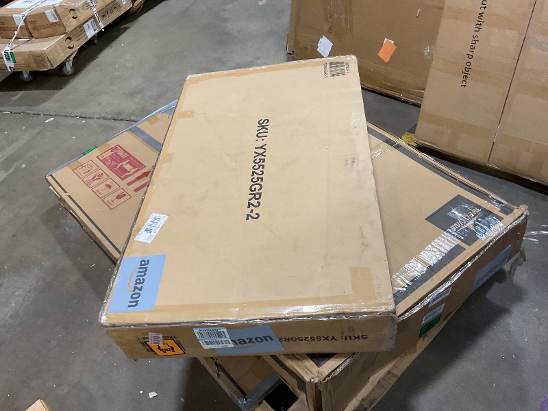 Photo 1 of **SELLING FOR PARTS AS PARTIAL SET . ONE BOX OF TWO**Bellemave Twin Size Low loft Bed for Kids,Wood Loft Beds,Modern Farmhouse Twin loft Bed,Loft Bed with Storage, No Box Spring Needed,for Kids,Gray