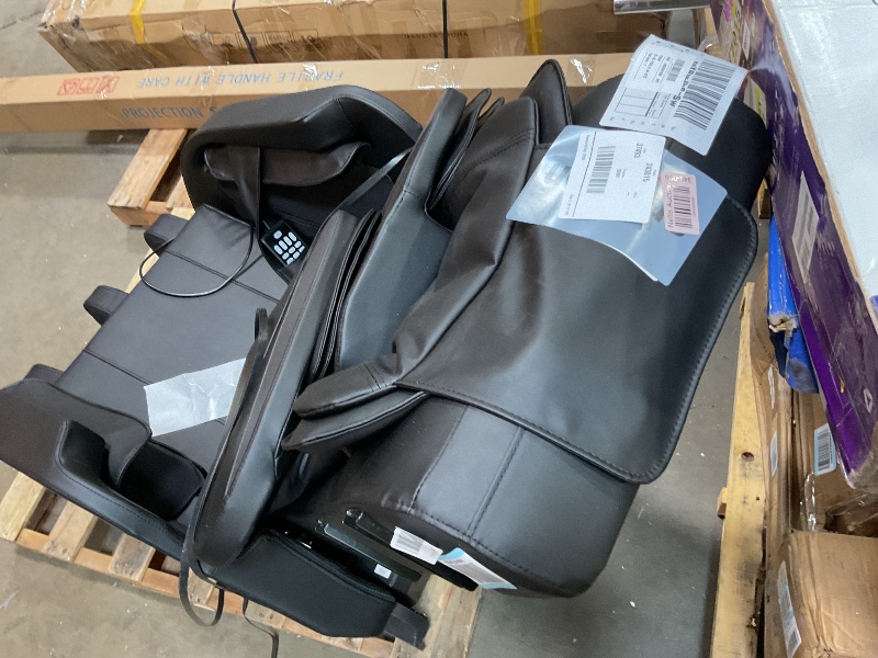 Photo 1 of **MISSING BACK PADDING FOR SEAT** SMAGREHO 2025 Massage Chair Full Body,Zero Gravity Lower Back and Calf Heating Shiatsu Massage Recliner with 6 Auto with Manual Modes?Home and Office Use?MM450 Black and Gray