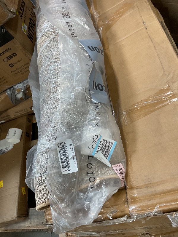 Photo 1 of **DIRTY FROM TRANSPORT **Loloi Magnolia Home by Joanna Gaines Pace Collection PAC-07 Sunset/Stone 7'-10" x 10' Area Rug