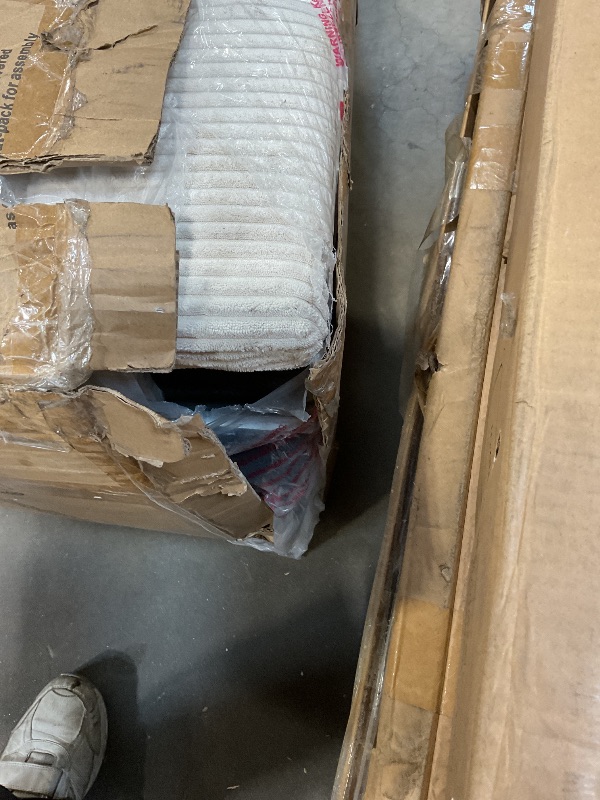 Photo 1 of **DIRTY FROM TRANSPORT **Beige couch