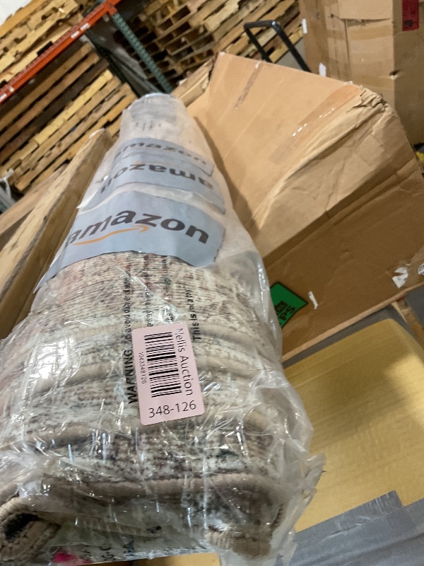 Photo 1 of **DIRTY FROM TRANSPORT **Loloi Amber Lewis Morgan 5'-0" x 7'-0" Area Rug in Sea/Sage - Large Area Rug, Neutral Area Rug for Room Décor, Vintage Rug Inspired, Soft Area Rug for Living Room, Bedroom, Dining Area