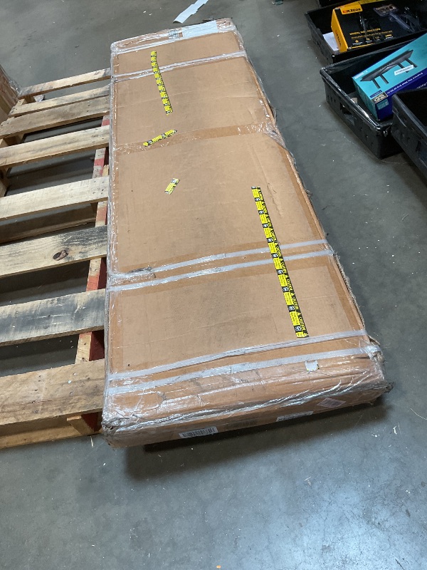 Photo 1 of **SELLING FOR PARTS AS PARTIAL SET. METAL WALL PARTS**tsBAXT904476
Lyngins 8x6 FT Outdoor Storage Shed, Metal Tool Shed with Lockable Sliding Doors & Slooping Roof, Garden Shed with Clear Windows for Backyard Garden Patio Lawn, Gray
