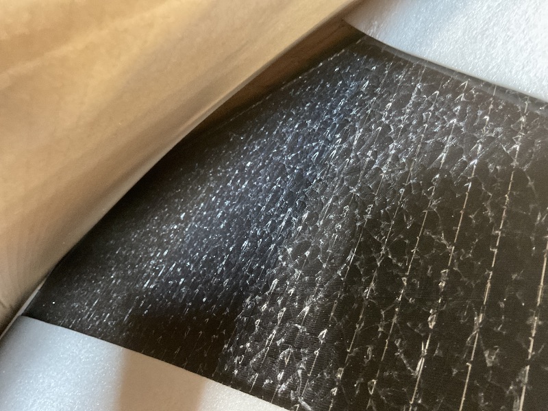 Photo 1 of **MAJOR DAMAGE TO ONE PANEL. SELLING FOR PARTS**DOKIO 2PCS 400 Watt Solar Panels 10BB 12/24 Volt Solar Panel kit High Efficiency for Rooftop Portable Power Station Farm Yacht and Other Off-Grid Applications?800w?…