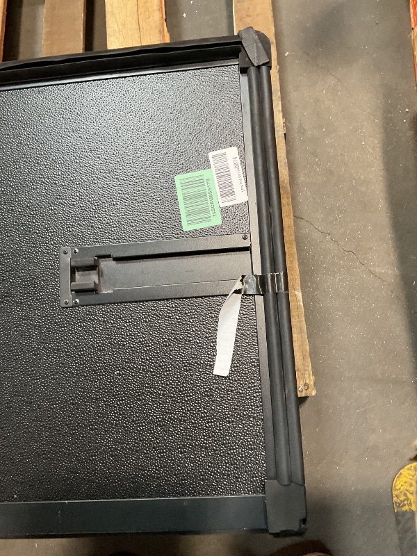 Photo 1 of **SELLING FOR PARTS AS PARTIAL SET. DIRT AND SCRAPE DAMAGE. MISSING TO TO LOCK PART ON OTHER SIDE****FORMXcover Low Profile Hard Folding Truck Bed Tonneau Cover, Compatible with 2019 2020 2021 2022 2023 2024 2025 Chevrolet Silverado/GMC Sierra 1500 5.8 Ft