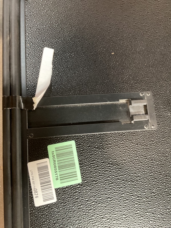 Photo 1 of **SELLING FOR PARTS AS PARTIAL SET. DIRT AND SCRAPE DAMAGE. MISSING TO TO LOCK PART ON OTHER SIDE****FORMXcover Low Profile Hard Folding Truck Bed Tonneau Cover, Compatible with 2019 2020 2021 2022 2023 2024 2025 Chevrolet Silverado/GMC Sierra 1500 5.8 Ft