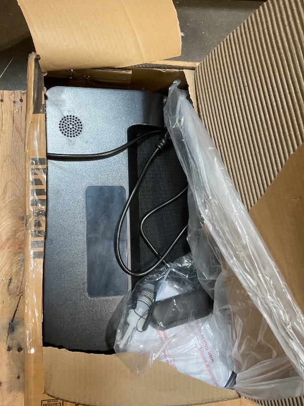 Photo 1 of **SCTRATCHES AND DIRT**PACEROCKER Walking Pad Treadmill with 12% 9-Level Auto Incline, 450 lbs Capacity Bluetooth Speaker Under Desk Treadmills for Home Hiking, 5 MPH, Black