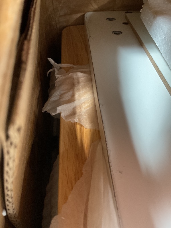 Photo 1 of ****SELLING FOR PARTS AS PARTIAL SET. SCUFF AND SCRAPE DAMAGE **Favfurish Kitchen Island with Drop Leaf/LED Light,Kitchen Cart on Wheels w/ 2 Fluted Glass Doors & 1 Flip Cabinet Door,2 Drawers, Adjustable Shelf,for Dining Room,44.03in,White